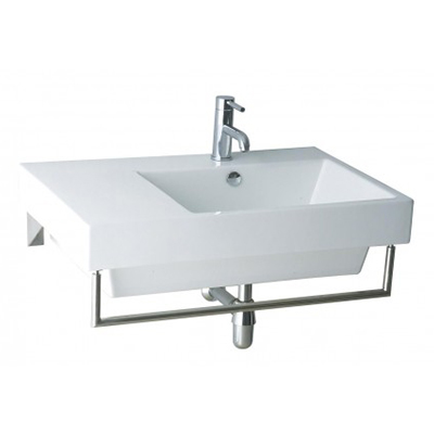 Chậu rửa mặt lavabo dương bàn Caesar LF5254 - Image 3