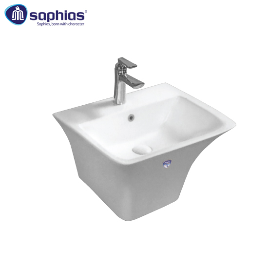Chậu rửa mặt lavabo dương bàn Saphias TS-8013 - Image 5