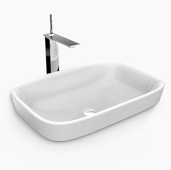 Chậu rửa mặt lavabo dương vành Kohler K-7806-0 - Image 5