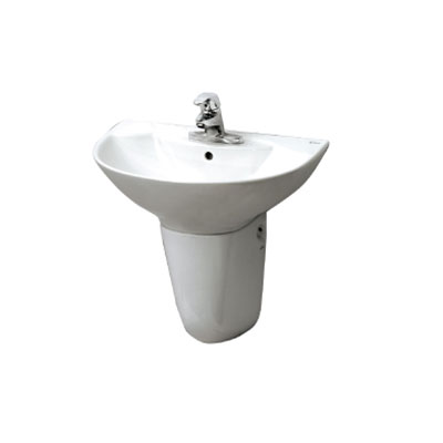 Chậu rửa mặt lavabo INAX AL-2395V (Kháng khuẩn) - Image 4
