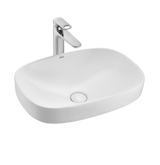 Chậu rửa mặt lavabo INAX AL-292V (Kháng khuẩn) - Image 4