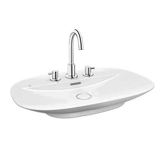 Chậu rửa mặt lavabo INAX AL-294V (Kháng khuẩn) - Image 6