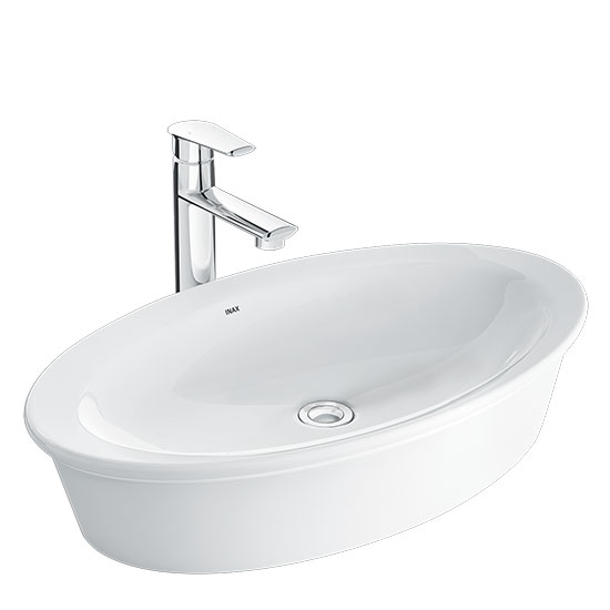 Chậu rửa mặt lavabo INAX AL-300V (Kháng khuẩn)