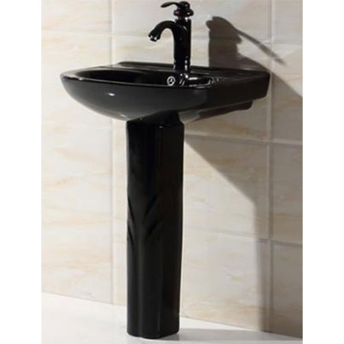 Chậu rửa mặt lavabo màu đen Miken MKC-4018 - Image 4
