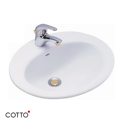 Chậu rửa mặt lavabo màu đen mờ COTTO C00341 MBK - Image 4