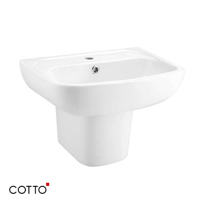 Chậu rửa mặt lavabo màu đen mờ COTTO C00341 MBK - Image 5