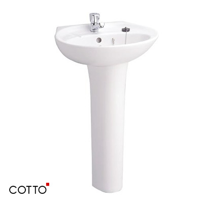 Chậu rửa mặt lavabo màu đen mờ COTTO C00342 MBK - Image 4