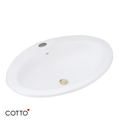 Chậu rửa mặt lavabo màu trắng COTTO C003427 - Image 5