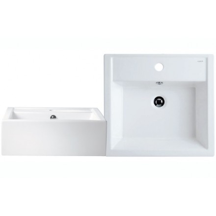 Chậu rửa mặt lavabo treo tường CAESAR L2150 - Image 3