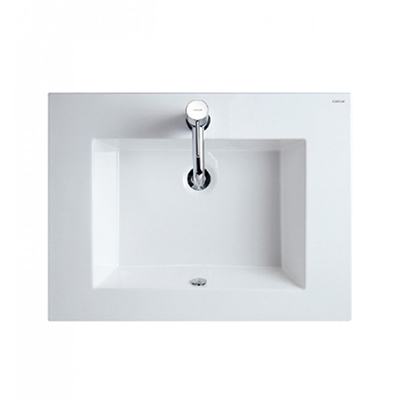 Chậu rửa mặt lavabo treo tường CAESAR L2150 - Image 4