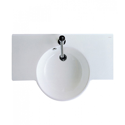 Chậu rửa mặt lavabo treo tường CAESAR L2150 - Image 6