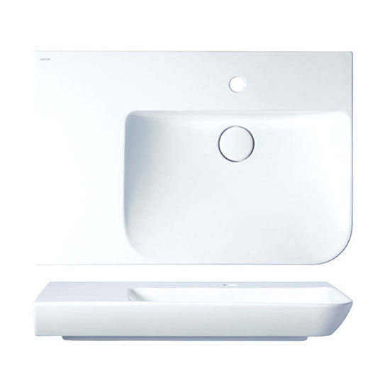 Chậu rửa mặt lavabo treo tường Caesar LF5301 - Image 6