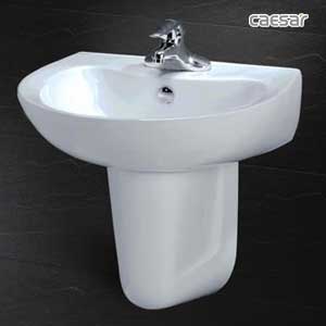 Chậu rửa mặt lavabo treo tường CAESAR LF5306 - Image 3