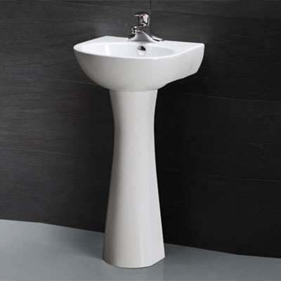 Chậu rửa mặt lavabo treo tường CAESAR LF5320 - Image 5