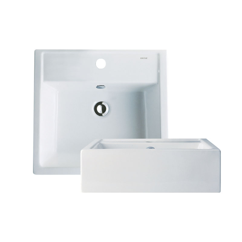 Chậu rửa mặt lavabo treo tường CAESAR LF5324 - Image 5