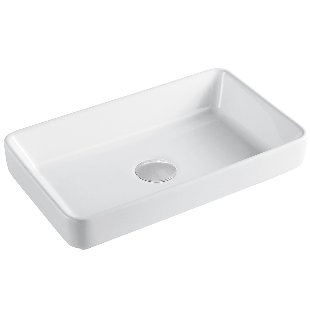 Chậu rửa mặt lavabo treo tường chân dài ELIMEN LP10128 - Image 5
