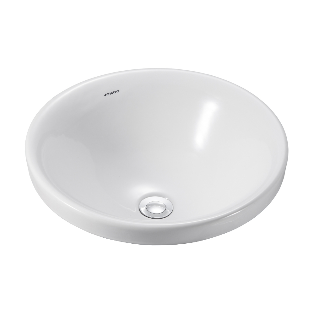 Chậu rửa mặt lavabo treo tường chân dài JOMOO 12103-1/11P-I011 - Image 6
