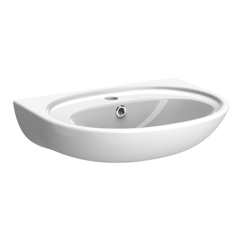 Chậu rửa mặt lavabo treo tường chân dài JOMOO 12489-1/11P-I011 - Image 4