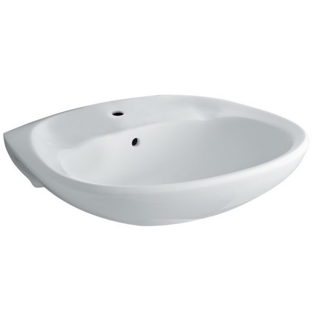 Chậu rửa mặt lavabo treo tường Inax AL-289VEC (Chậu 3 lỗ) - Image 5