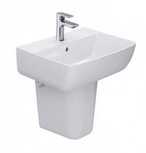 Chậu rửa mặt lavabo treo tường Inax L-289VEC (Chậu 3 lỗ) - Image 3