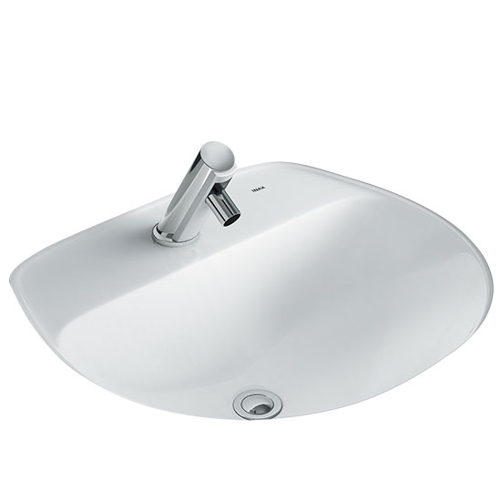 Chậu rửa mặt lavabo treo tường Inax L-312(EC/FC) - Image 4