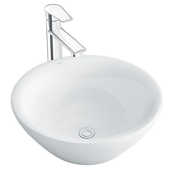 Chậu rửa mặt lavabo treo tường Inax L-312(EC/FC) - Image 6