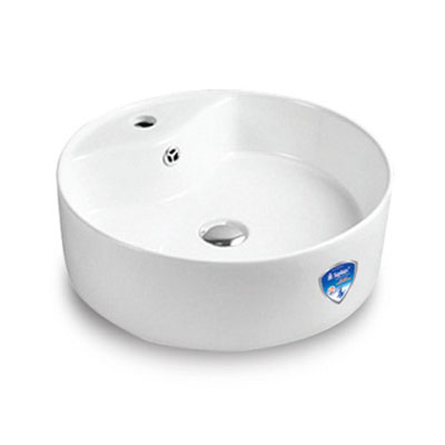Chậu rửa mặt lavabo vân đá nâu Saphias TS-8007B - Image 3