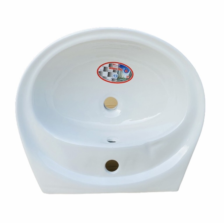 Chậu rửa mặt lavabo vuông âm bàn đá KOKKU 212-1 (510x380x195mm) - Image 3