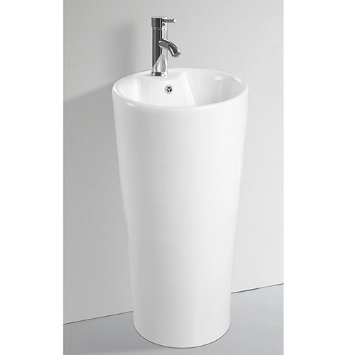 Chậu rửa mặt nghệ thuật chân đứng hình lục giác CP-008 - Image 3