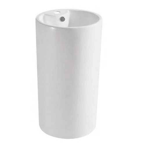 Chậu rửa mặt nghệ thuật chân đứng màu đen C3964B (Đặt hàng 10-20 ngày) - Image 3