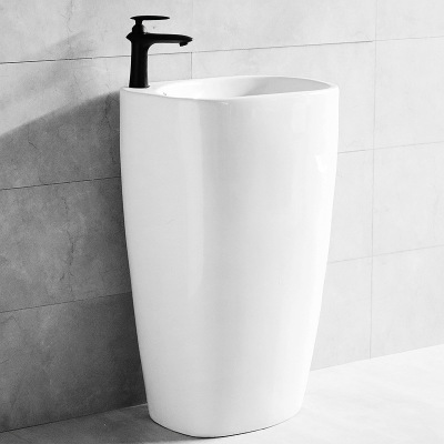 Chậu rửa mặt nghệ thuật chân đứng Miken MK-033B - Image 3