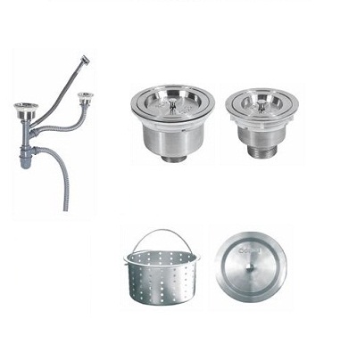 Chậu rửa nhỏ phụ Inox 304 Linen chống xước KLUGER KSWB-403FS - Image 6