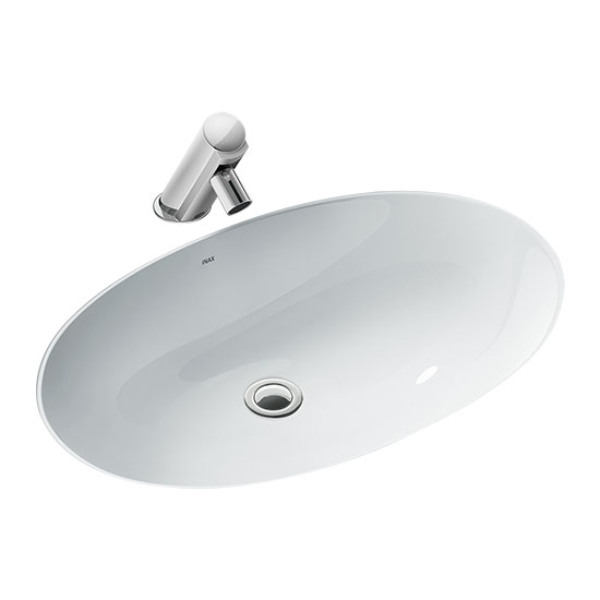Chậu rửa treo tường kèm chân lửng Inax AL-312V -L298VC - Image 3