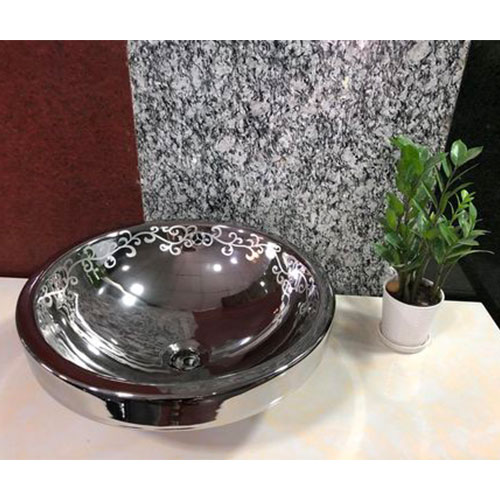 Chậu sứ mỹ nghệ Eximstone 035-3 (400x330x145) - Image 3