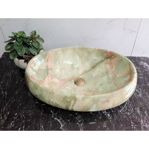 Chậu sứ mỹ nghệ Eximstone 041-3 (400x330x145) - Image 5