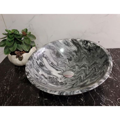 Chậu sứ mỹ nghệ Eximstone 152-6 (500x400x140) - Image 3