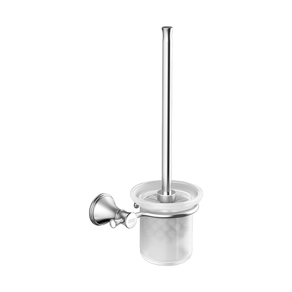Chổi cọ bồn cầu toilet treo tường màu vàng hồng Rose Gold Miken AL-PH40 - Image 4