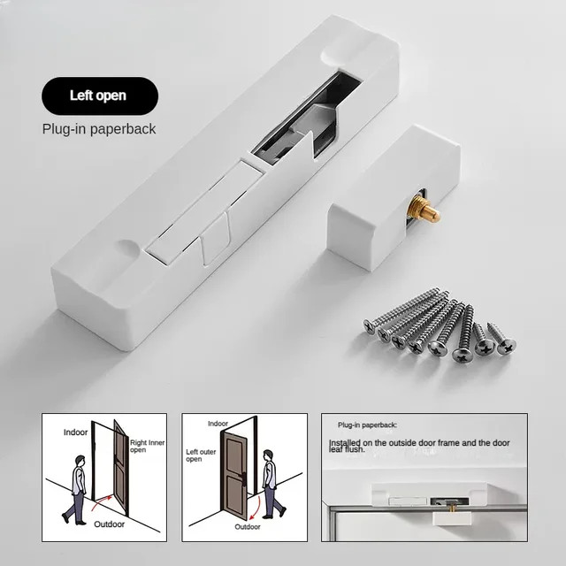 Chốt cửa giảm chấn chống kẹp tay Miken MK-GMQ40B - Image 4