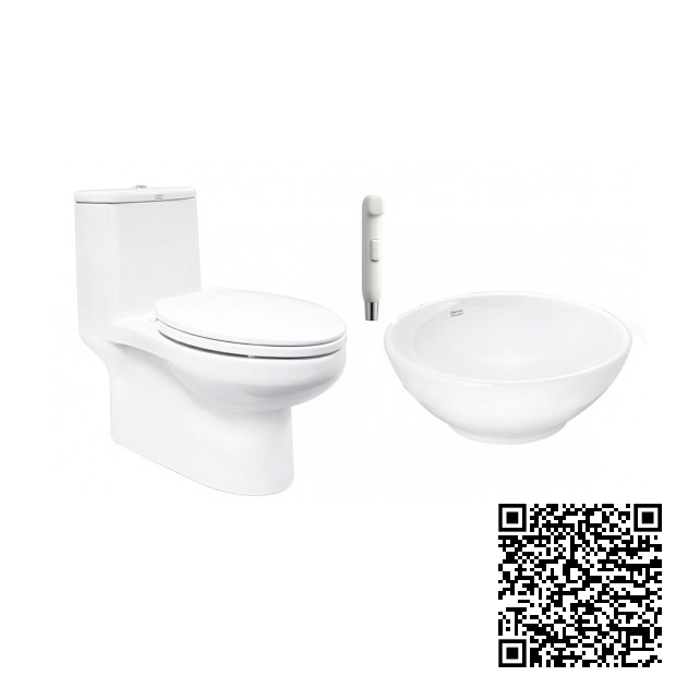 Combo Thiết bị vệ sinh American A16 VF1808ET-WPF420-WF1301-WFTS28B-WF4952 - Image 3