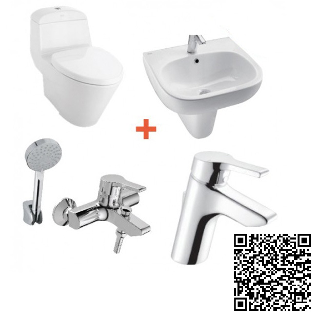 Combo Thiết bị vệ sinh American A16 VF1808ET-WPF420-WF1301-WFTS28B-WF4952 - Image 5