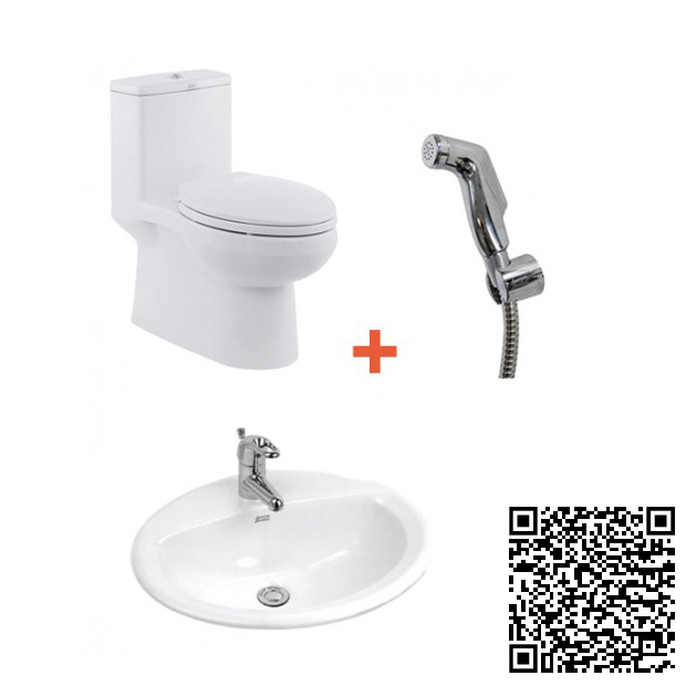 Combo Thiết bị vệ sinh American VF1858-VF0476-FFAS6868