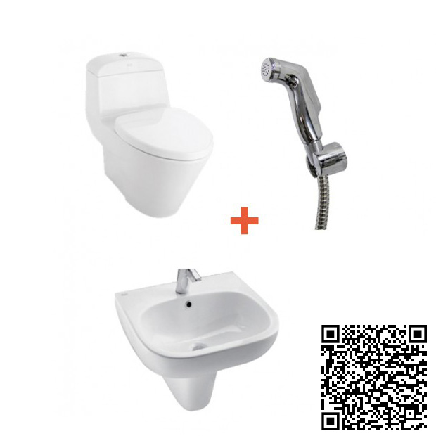 Combo Thiết bị vệ sinh American VF2011-0955WT-0755WT-FFAS6868