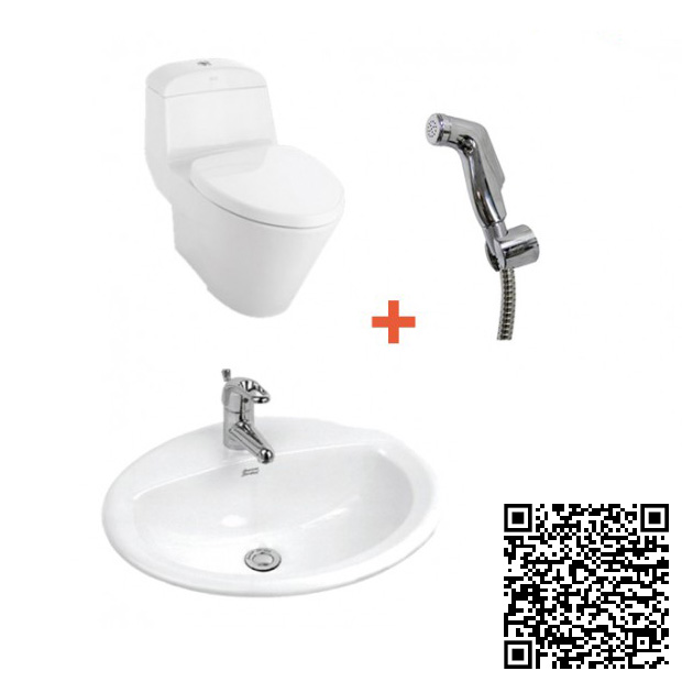 Combo Thiết bị vệ sinh American VF2011-0955WT-0755WT-FFAS6868 - Image 3