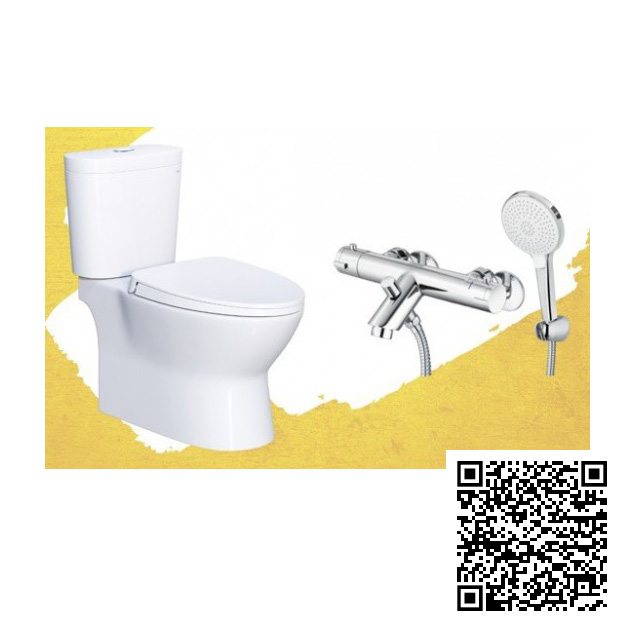 Combo Thiết bị vệ sinh Caesar B260CP-S360C Nóng Lạnh - Image 4