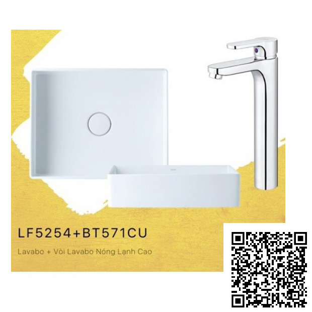 Combo Thiết bị vệ sinh Caesar B382CP-S383C Nóng Lạnh - Image 3