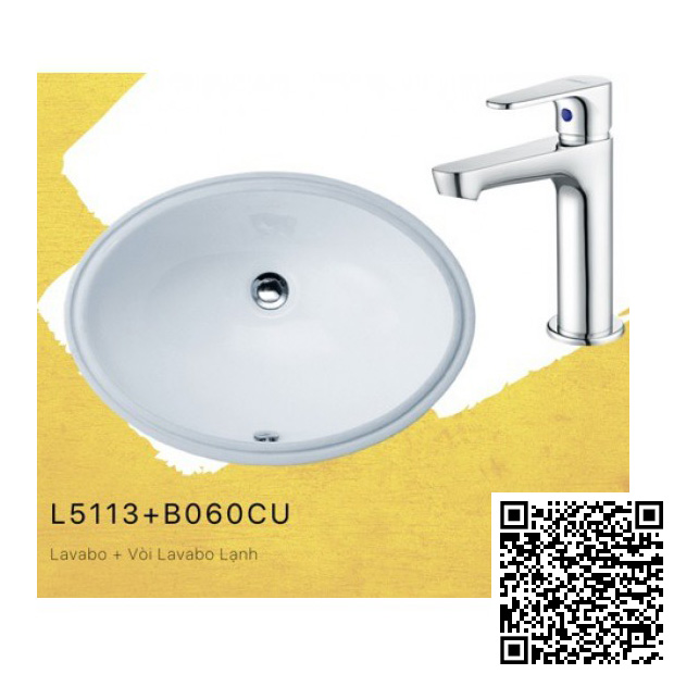 Combo Thiết bị vệ sinh Caesar B4 CTS1325-L2152-BS304A Bồn Cầu 2 Khối Lavabo Treo Tường Vòi Xịt - Image 4