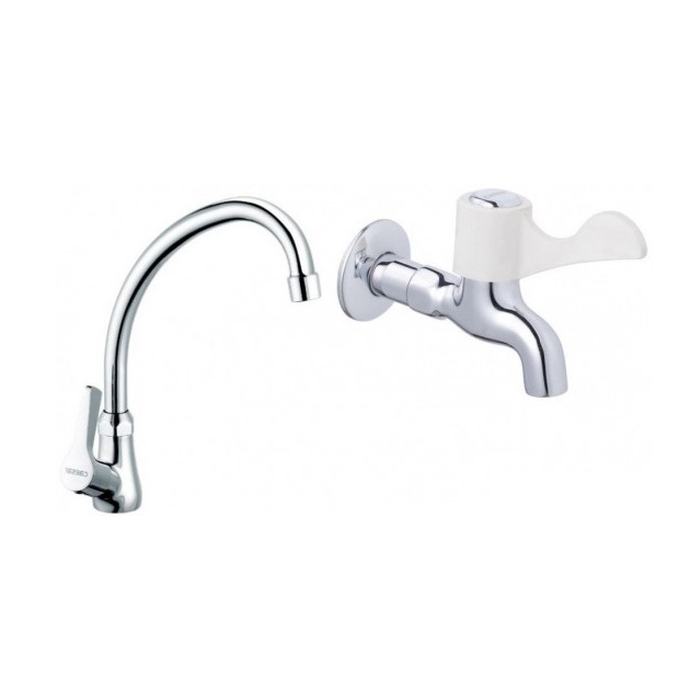 Combo Thiết bị vệ sinh Caesar B5 CTS1325-L2152-ST804V Bồn Cầu 2 Khối Lavabo Treo Tường Móc GIấy - Image 5