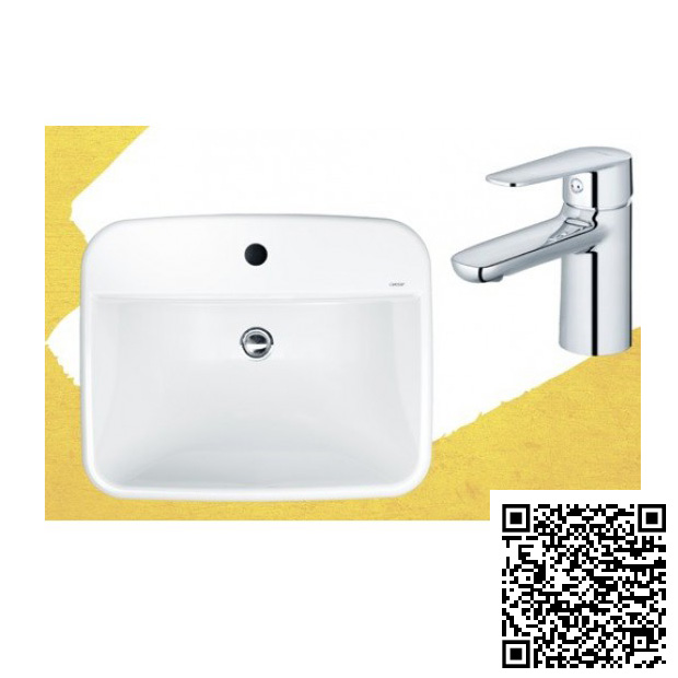 Combo Thiết bị vệ sinh Caesar B562CU-S563C Nóng Lạnh - Image 4