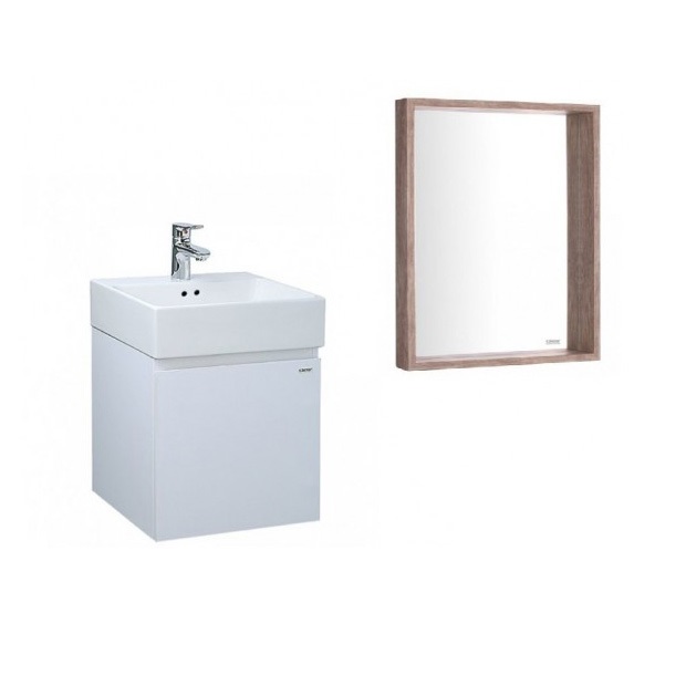 Combo Thiết bị vệ sinh Caesar Bộ Tủ Và Gương LF5261-EH05261AV-M951