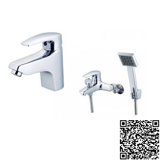 Combo Thiết bị vệ sinh Caesar C1 CT1338-L2014 Bồn Cầu 2 Khối Và Lavabo Treo Tường Góc - Image 3
